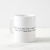 Tasse de crochet de ch 3 (Devant gauche)
