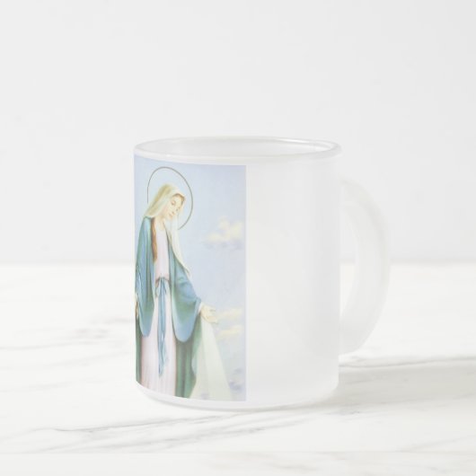 Tasse de croissant de lune de Vierge Marie (Devant droit)
