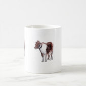 Tasse de croquis de border collie (Centre)