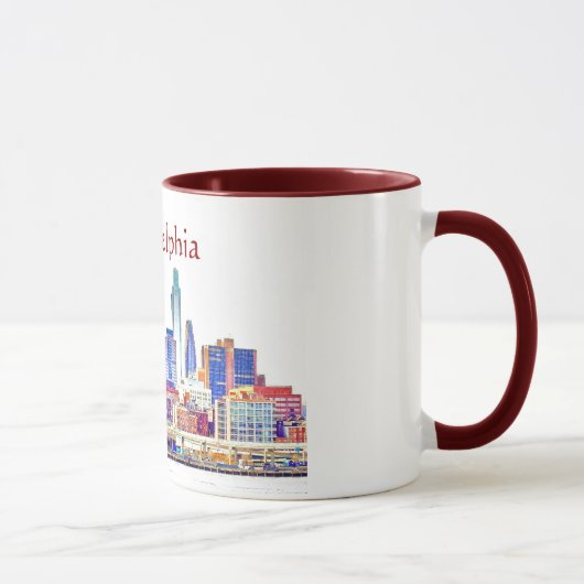Tasse de croquis de couleur de Philadelphie (Droite)