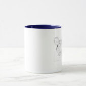 Tasse de croquis d'hippopotame (Centre)