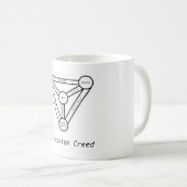 Tasse de croyance Athanasian (Devant droit)