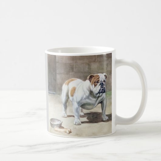Tasse de cru de bouledogue (Droite)