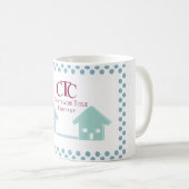 Tasse de CTC avec les maisons bleues (Devant droit)