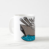 Tasse de cuirassé (Devant gauche)