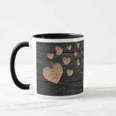 Tasse de cuivre de coeurs (Gauche)