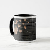 Tasse de cuivre de coeurs (Devant gauche)