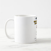 Tasse de cyclisme drôle (Gauche)
