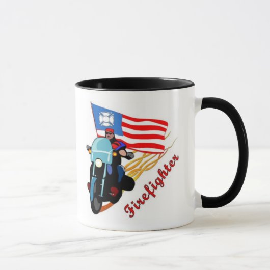 Tasse de cycliste de sapeur-pompier (Droite)