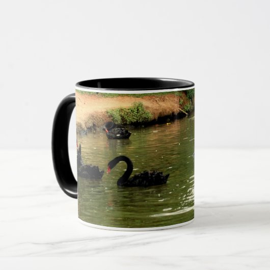 Tasse de cygne noir (Devant gauche)