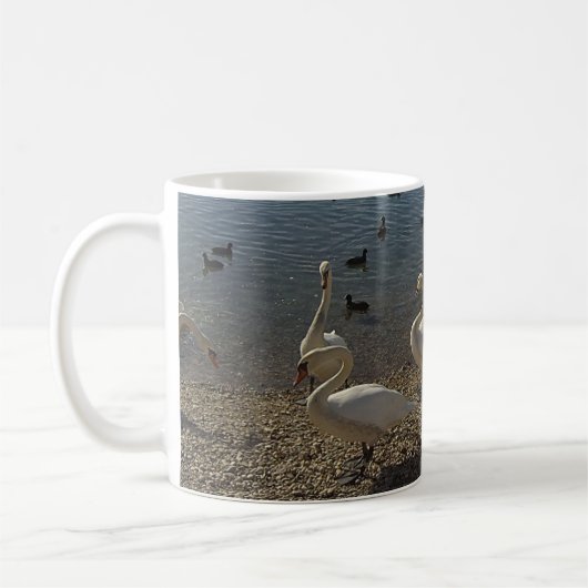 Tasse de cygnes (Gauche)