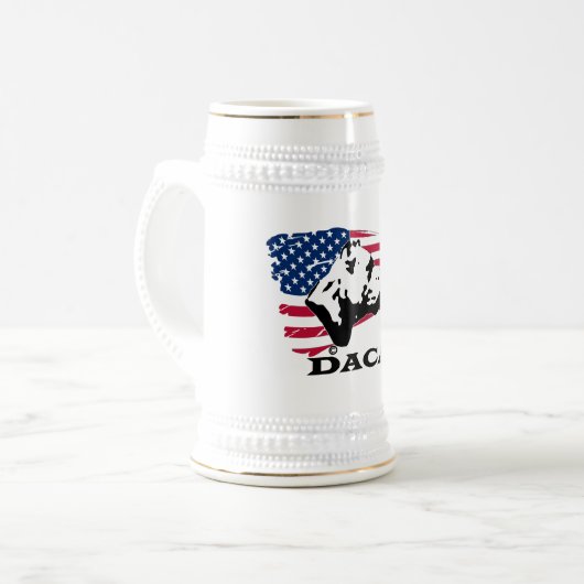 Tasse de DACA (Devant gauche)