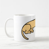 Tasse de Dachshund endormi à Noël (Gauche)
