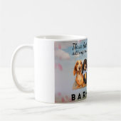 Tasse de Dachshunds aux Cheveux Longs Balançant (Gauche)