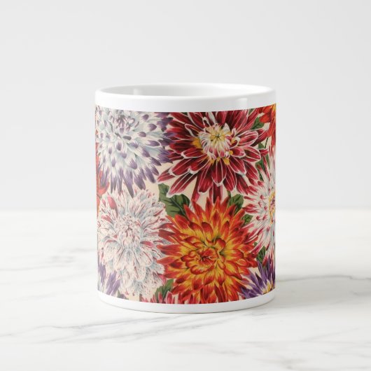 Tasse de dahlia de cactus de tissu de Philip (Devant)