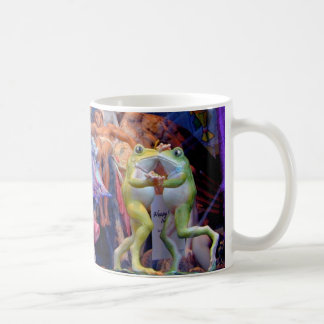 Tasse de danse de grenouille