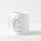 Tasse de danse de la prière d'un danseur (Devant gauche)