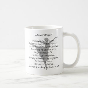 Tasse de danse de la prière d'un danseur