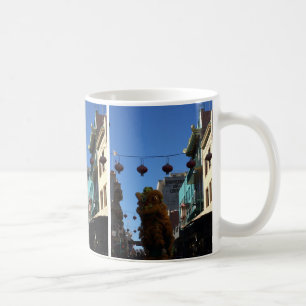 Tasse de danse de lion de San Francisco Chinatown