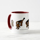 Tasse de danse de moucheron (Devant gauche)