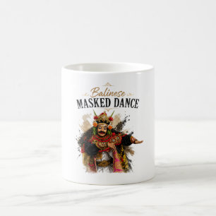 Tasse de danse masquée balinaise