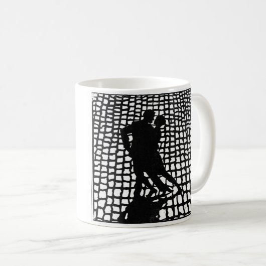 Tasse de danseurs de tango (Devant droit)