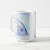 Tasse de dauphins de natation (Devant gauche)