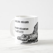 tasse de dave d'alligator (Devant gauche)