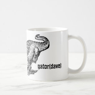 tasse de dave d'alligator