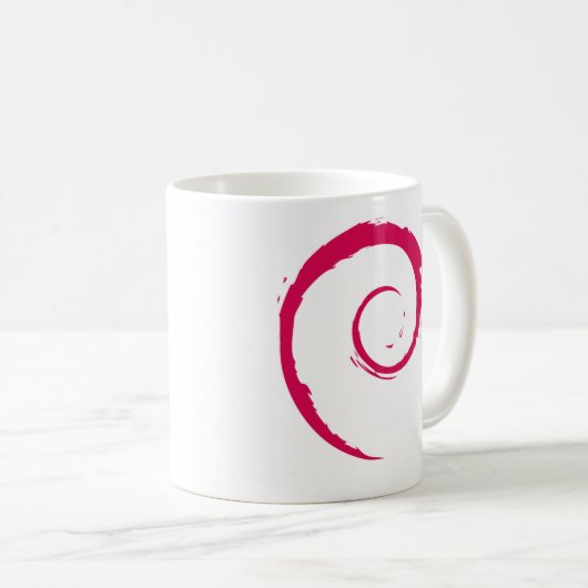 Tasse de Debian (Devant droit)