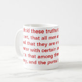 Tasse de déclaration (Devant gauche)