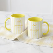 Tasse de déclaration de cadeau de père à grand-pèr
