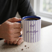 Tasse de déclaration de cadeau de père à grand-pèr