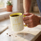 Tasse de déclaration de cadeau de père à grand-pèr