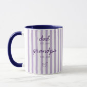 Tasse de déclaration de cadeau de père à grand-pèr (Gauche)