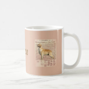 Tasse de déclaration d'épice de golden retriever