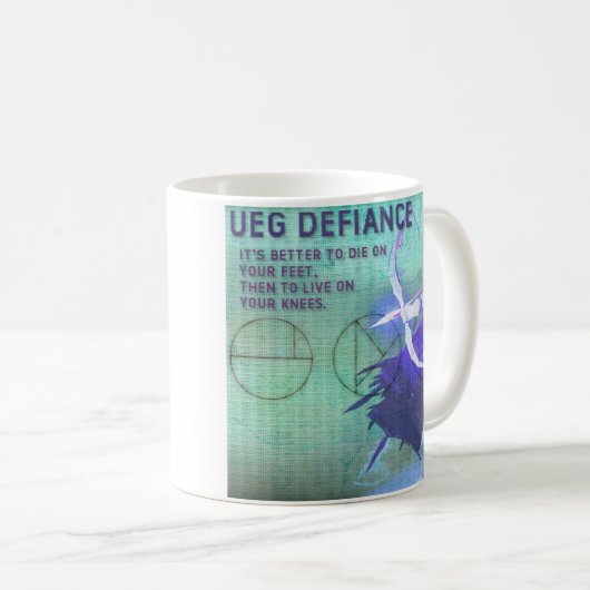 Tasse de défi (Devant droit)