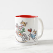 Tasse de défilé de Noël (Devant droit)