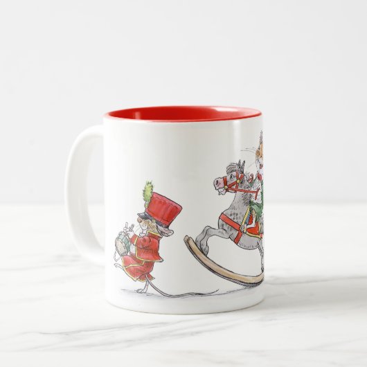 Tasse de défilé de Noël (Devant gauche)