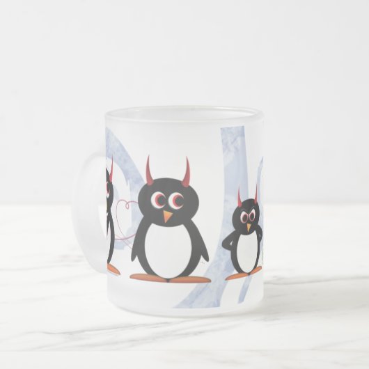 Tasse de défilé de pingouin (Devant gauche)
