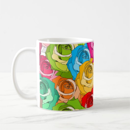 Tasse de défilé de roses (Gauche)