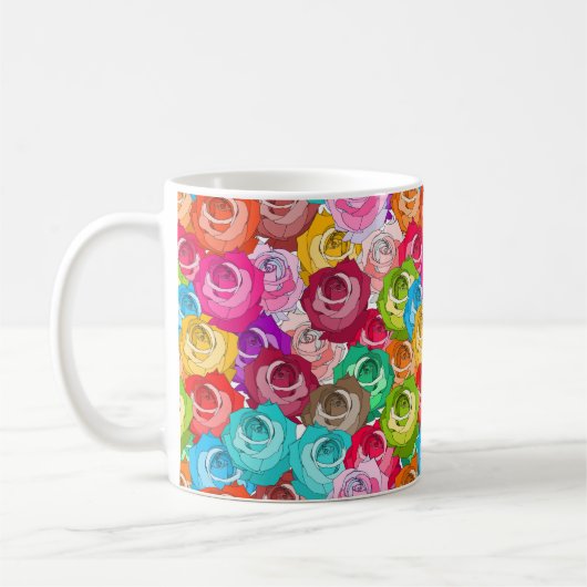 Tasse de défilé de roses (Gauche)