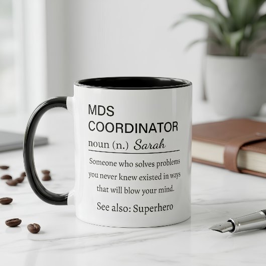 Tasse de définition de coordinateur de MDS Cadeau