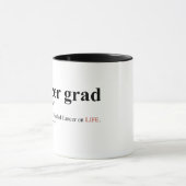 Tasse de définition de diplômé de Cancer (Centre)