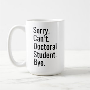 Tasse de définition de doctorat Cadeau de remise d