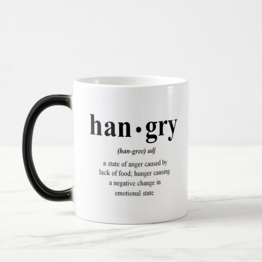 Tasse de définition de Hangry (Gauche)