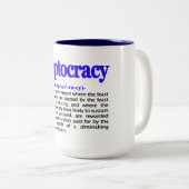 Tasse de définition d'Ineptocracy (Devant droit)
