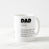 Tasse de définition drôle de papa (Devant droit)