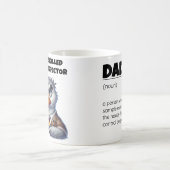 Tasse de définition drôle de papa (Centre)