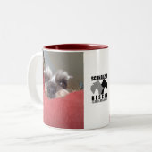 Tasse de délivrance de Schnauzer de Clarabelle (Devant gauche)